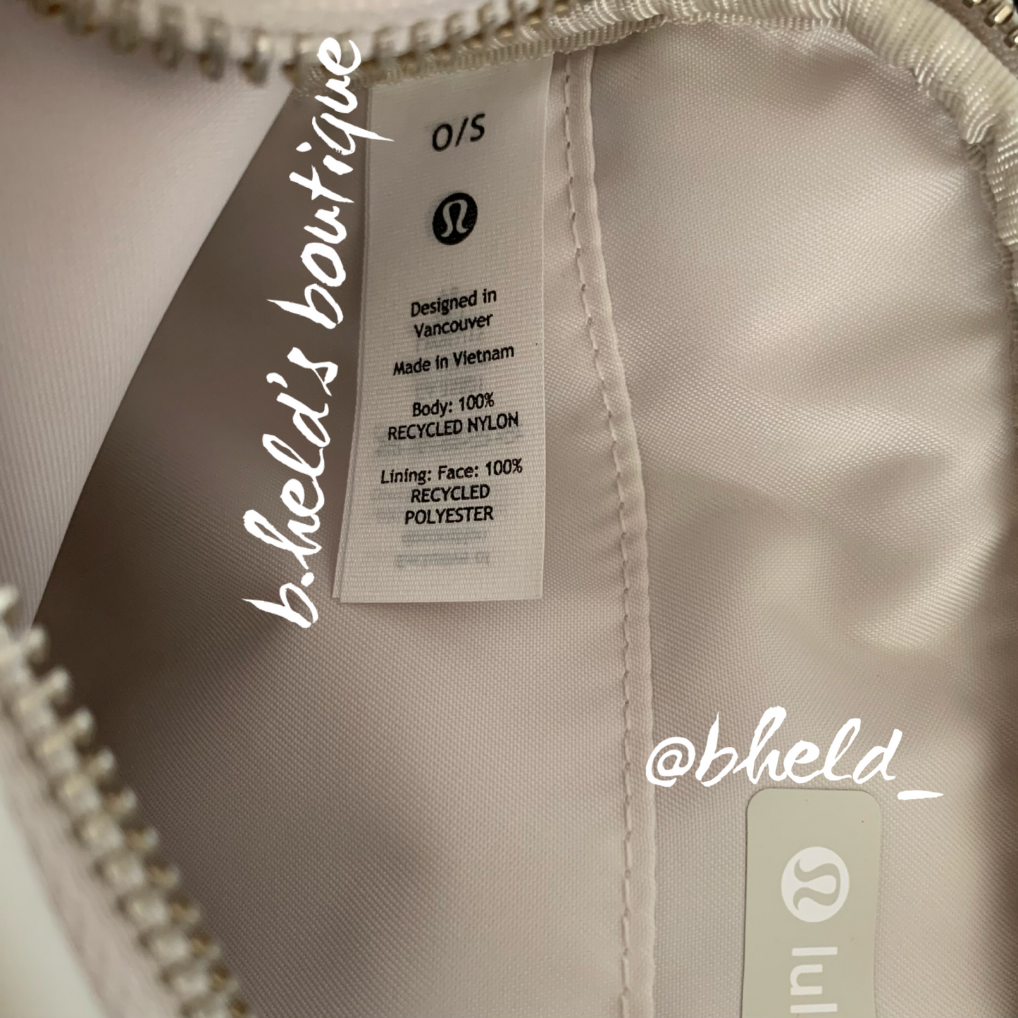 lululemon Crossbody Camera Bag in White Opal, One Size