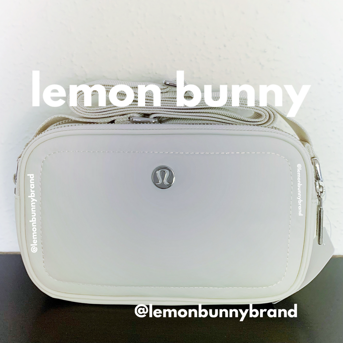 lululemon Crossbody Camera Bag in White Opal, One Size