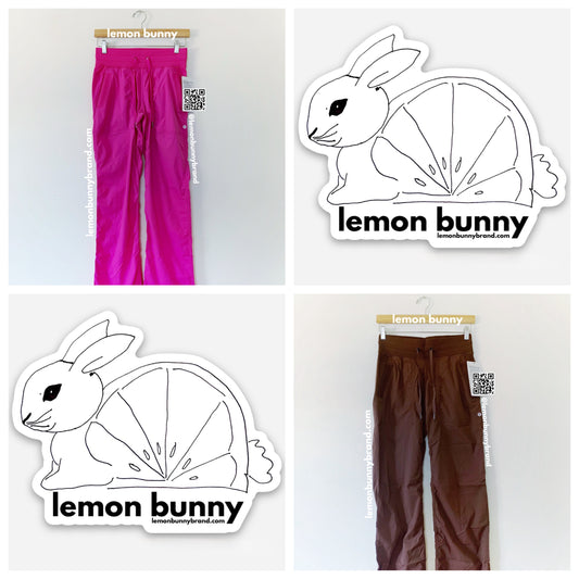 *lemon bunny Curated Bundle: 2 lululemon Dance Studio Pants in Sonic Pink & Java, Size 4