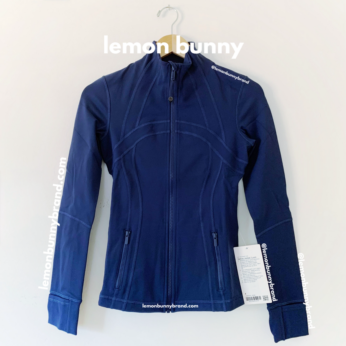 lululemon Define Jacket *Luon in Mineral Blue, Size 4
