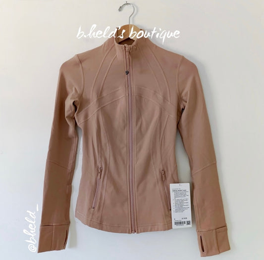 lululemon Define Jacket *Luon in Pink Clay, Size 4