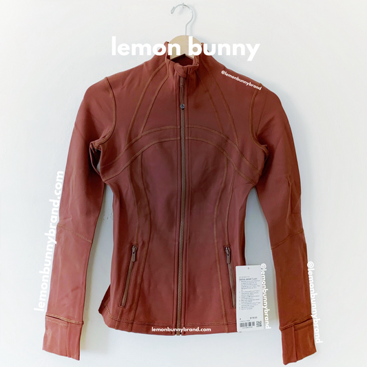 lululemon Define Jacket *Luon in Roasted Brown, Size 4