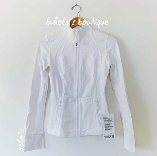 lululemon Define Jacket *Luon in White, Size 4