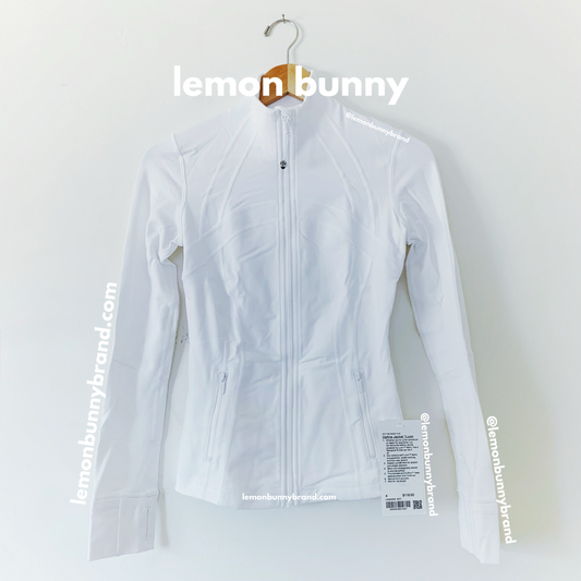 lululemon Define Jacket *Luon in White, Size 4