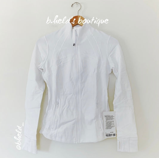 lululemon Define Jacket *Luon in White, Size 6
