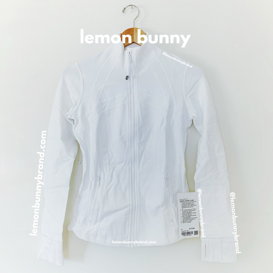 lululemon Define Jacket *Luon in White, Size 6