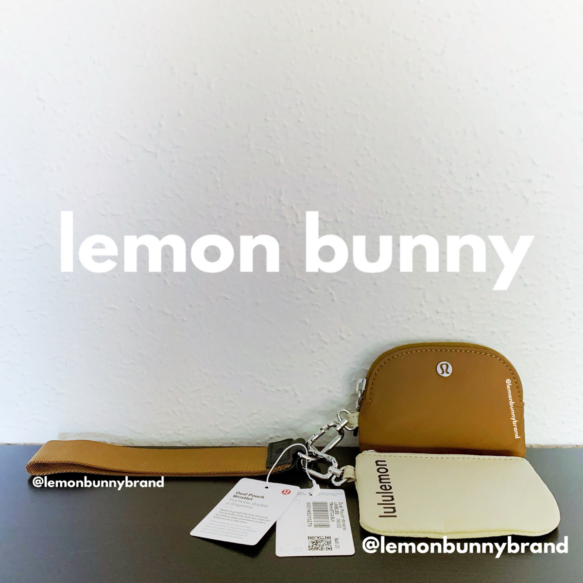 *lemon bunny Curated Bundle: 8 lululemon Dual Pouch Wristlets in Ombré Pastels