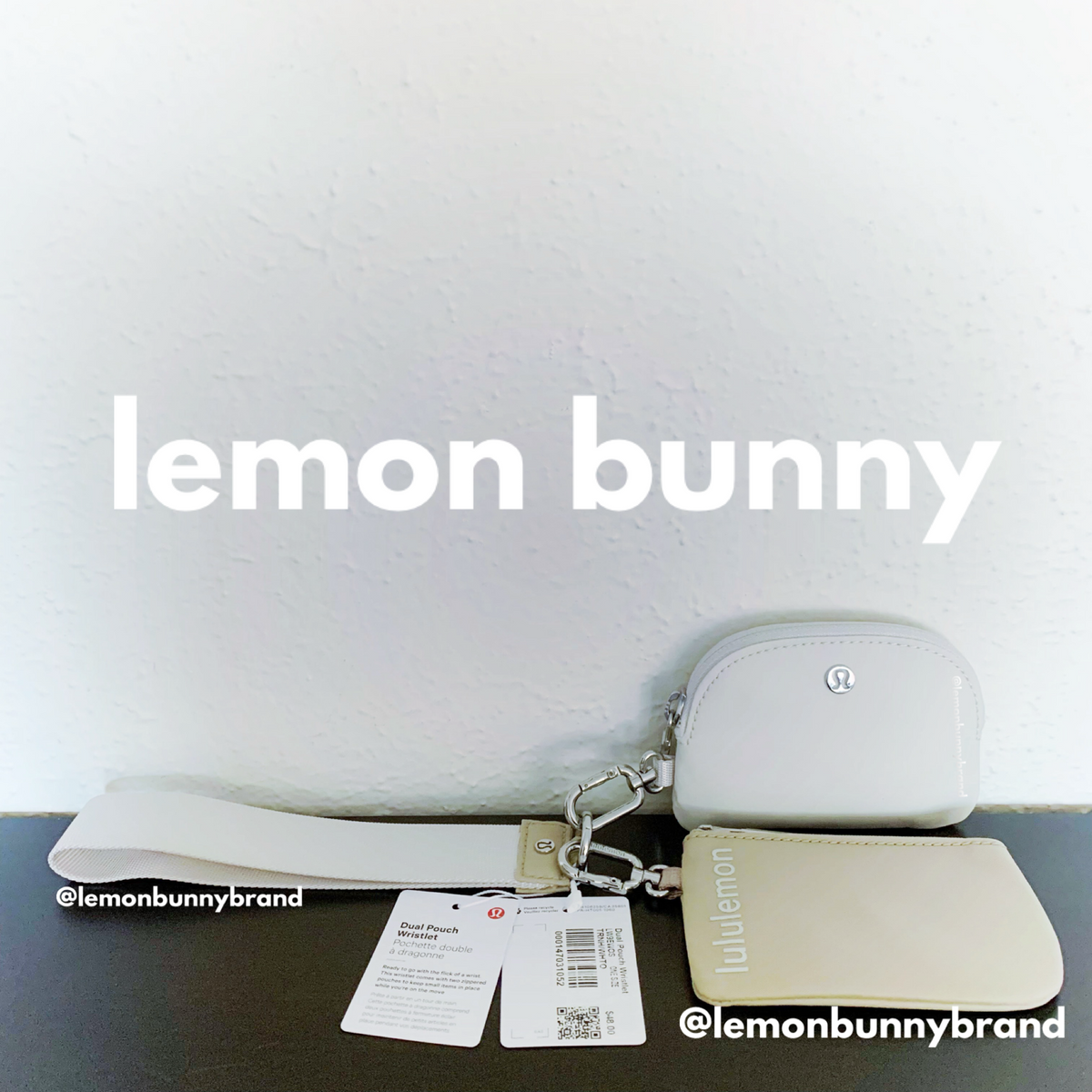 *lemon bunny Curated Bundle: 8 lululemon Dual Pouch Wristlets in Ombré Pastels