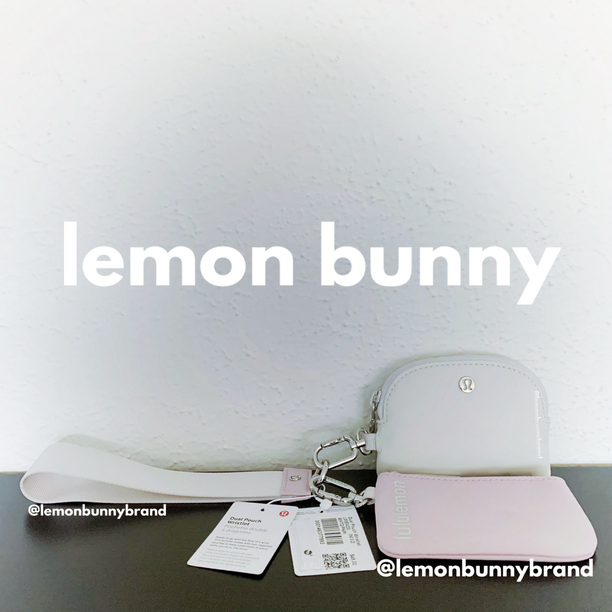 *lemon bunny Curated Bundle: 8 lululemon Dual Pouch Wristlets in Ombré Pastels