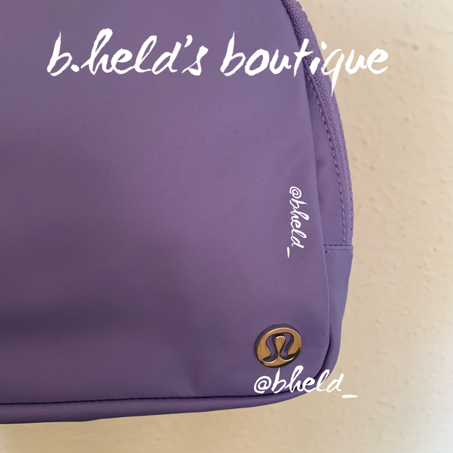 lululemon Everywhere Belt Bag *Large Version (2 L) in Dark Lavender, One Size