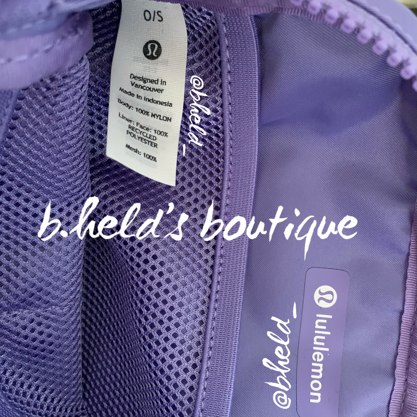 lululemon Everywhere Belt Bag *Large Version (2 L) in Dark Lavender, One Size