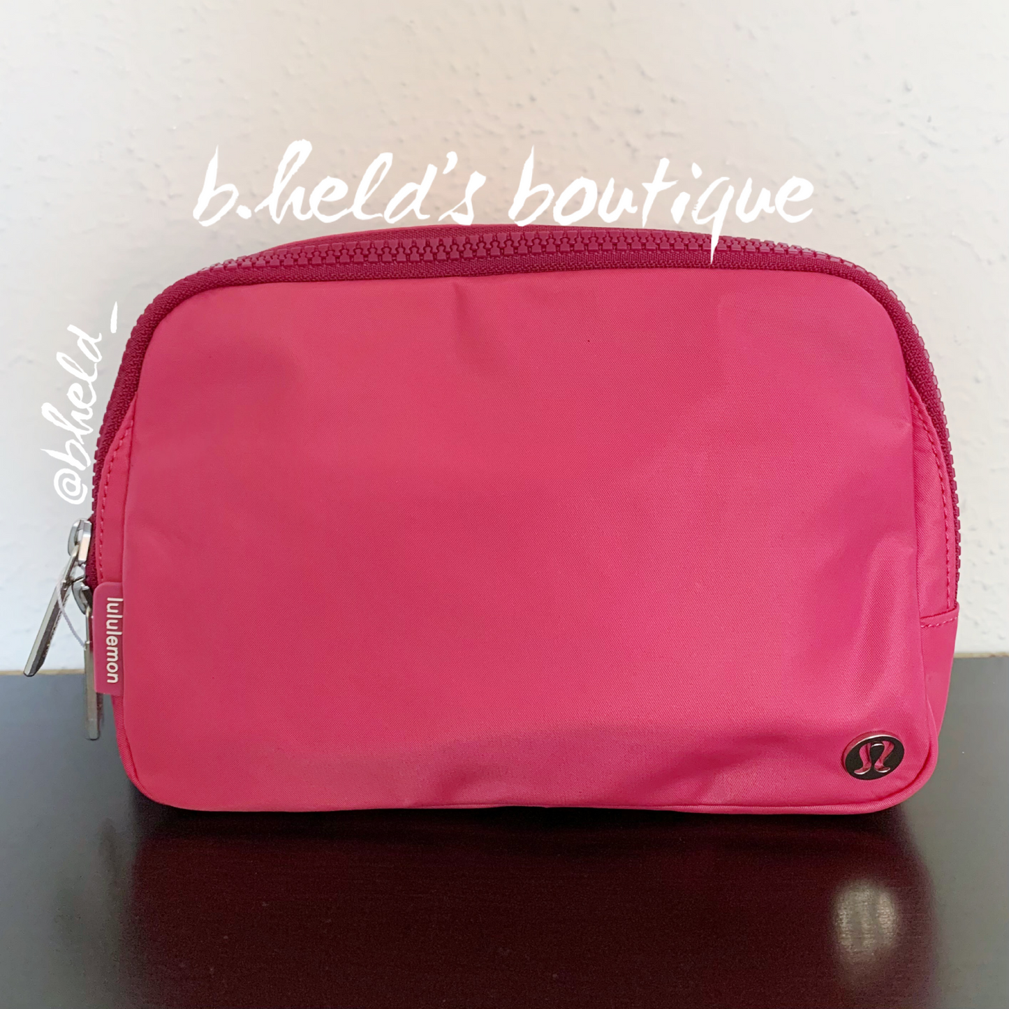 lululemon Everywhere Belt Bag *Large Version (2 L) in Raspberry Coulis/Wild Berry, One Size