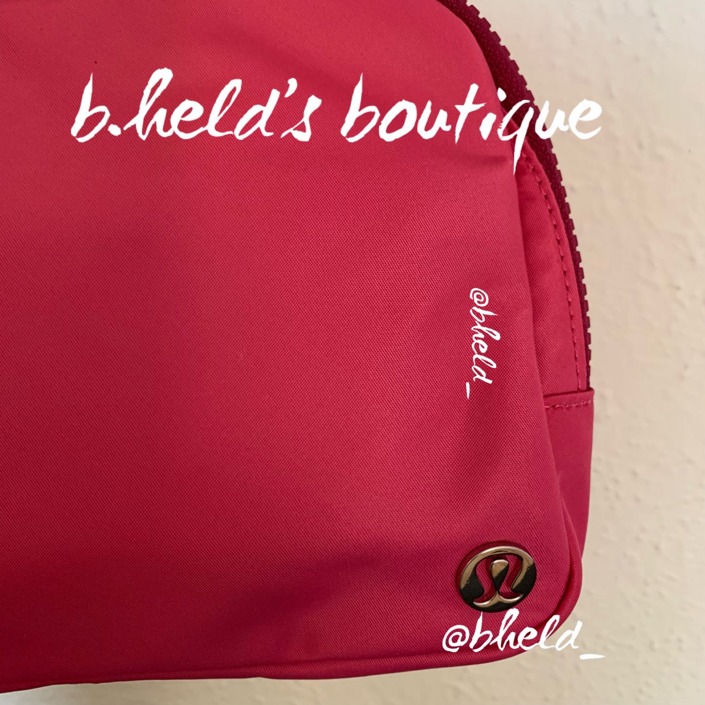 lululemon Everywhere Belt Bag *Large Version (2 L) in Raspberry Coulis/Wild Berry, One Size
