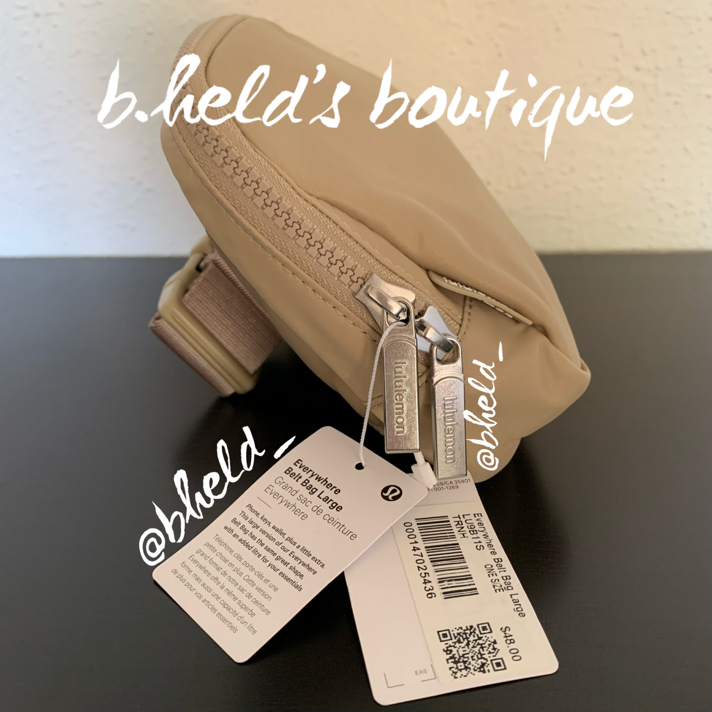 lululemon Everywhere Belt Bag *Large Version (2 L) in Trench, One Size