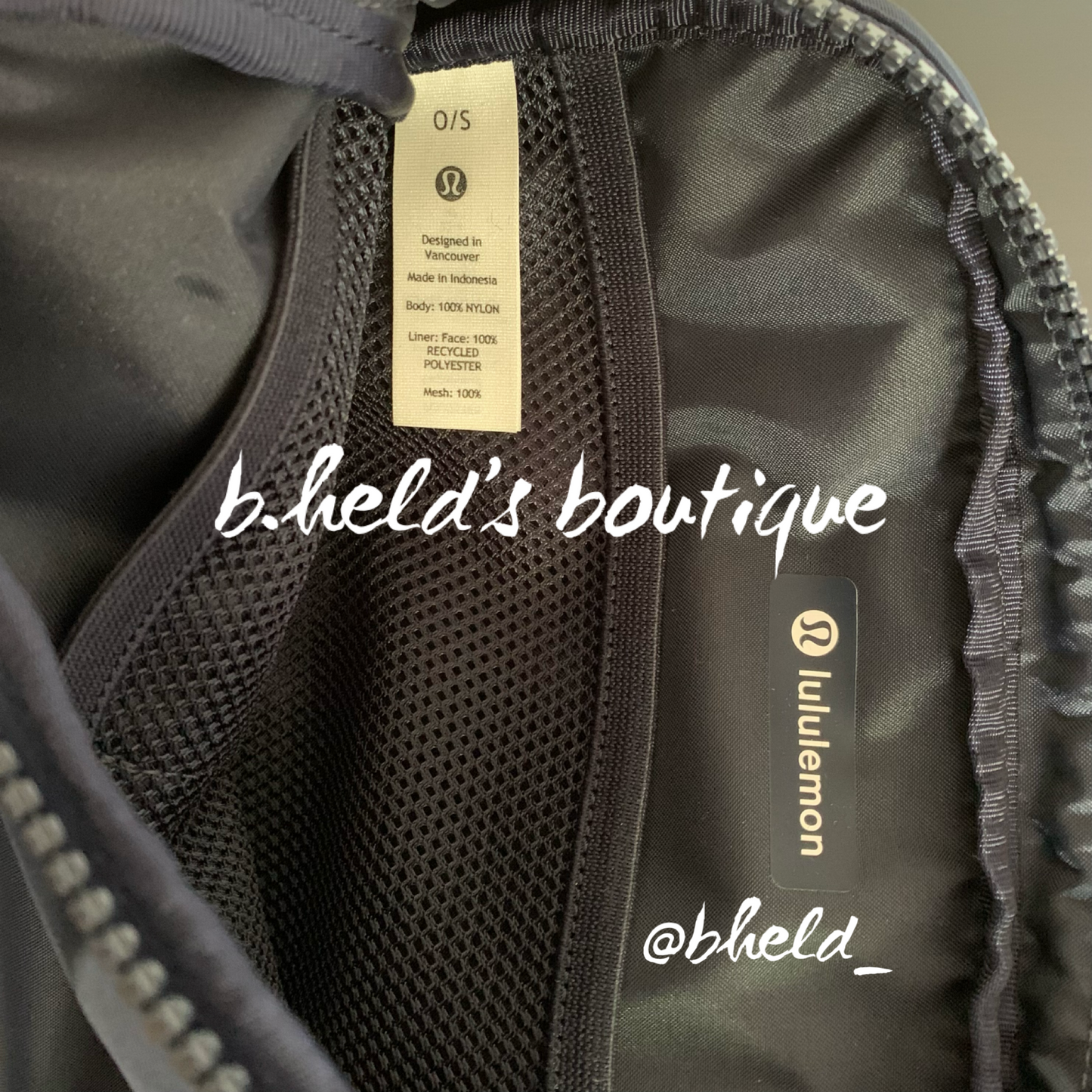 lululemon Everywhere Belt Bag *Large Version (2 L) in True Navy, One Size