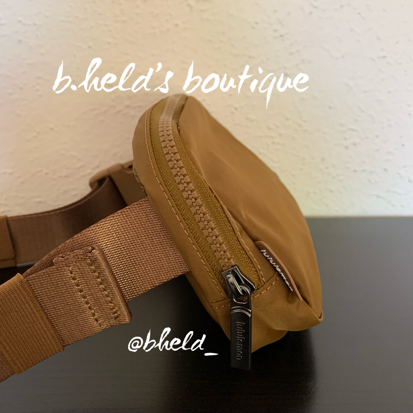 lululemon Everywhere Belt Bag (1 L) in Burnt Caramel, One Size