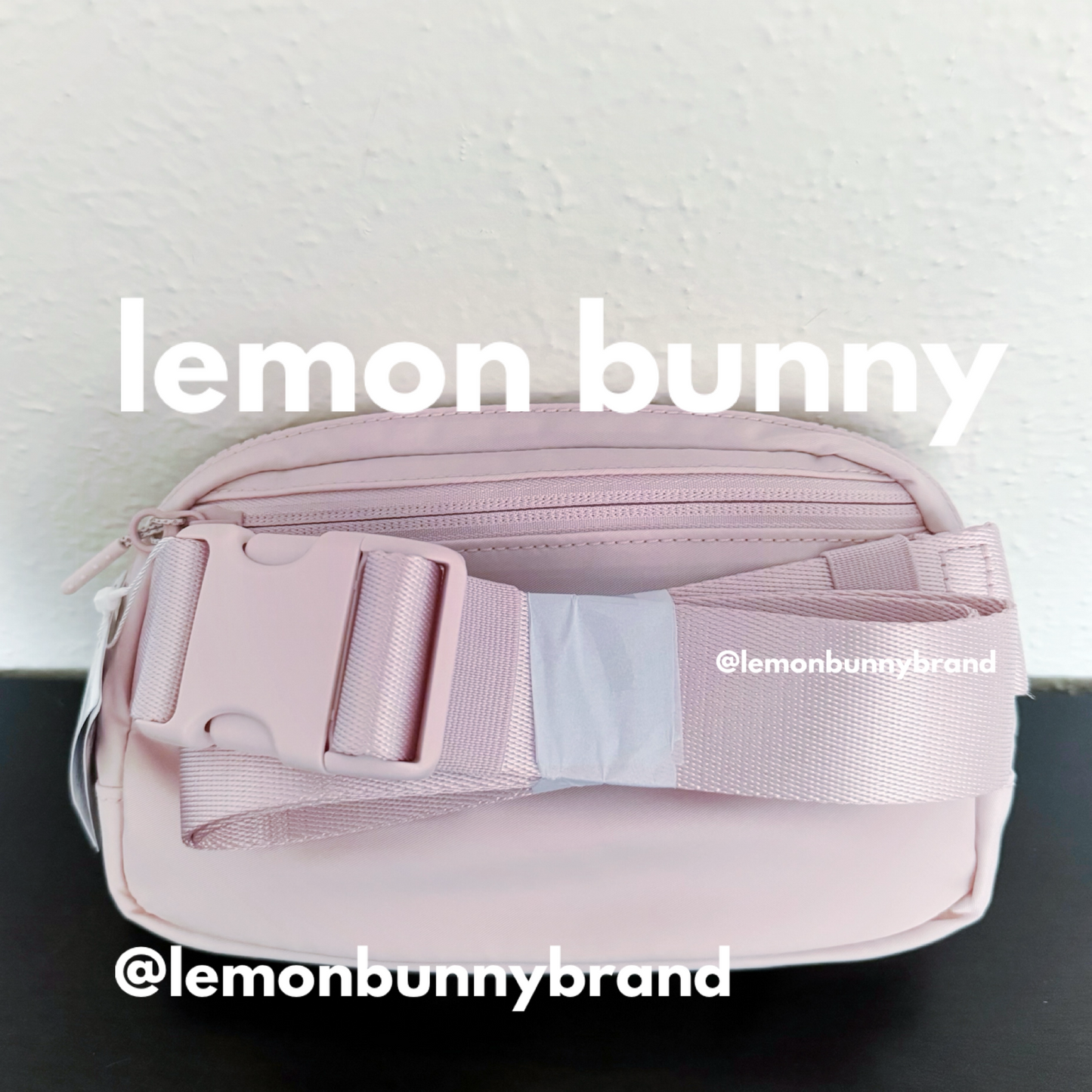 *lemon bunny Curated Bundle: 2 lululemon Everywhere Belt Bags in Flush Pink & White Opal