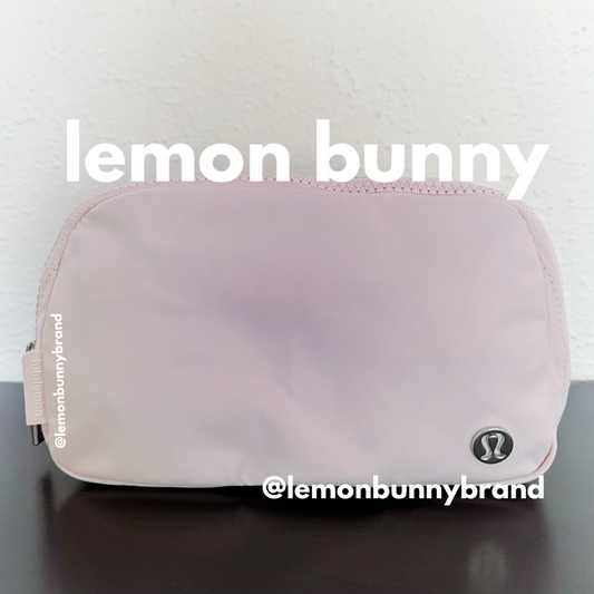lululemon Everywhere Belt Bag *Long Strap (1 L) in Flush Pink, One Size