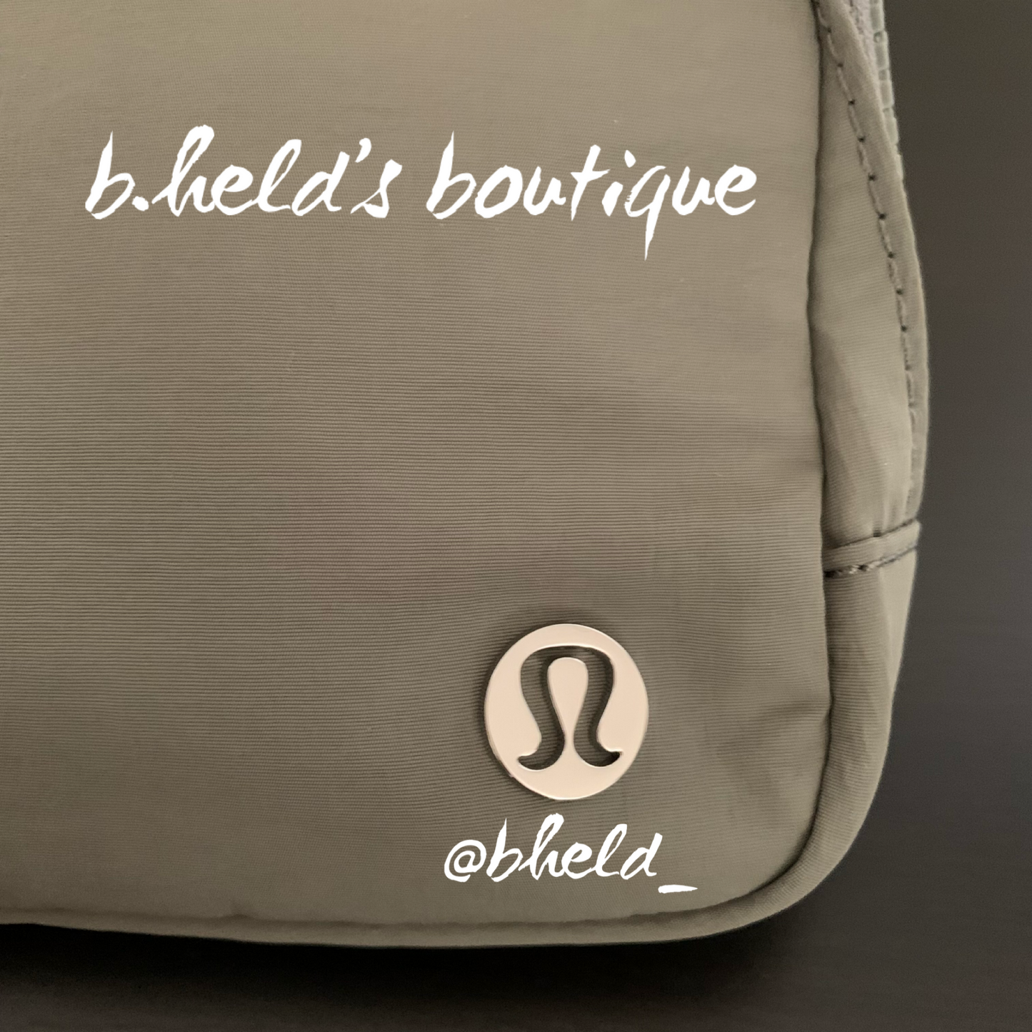 lululemon Everywhere Belt Bag (1 L) in Grey Sage, One Size