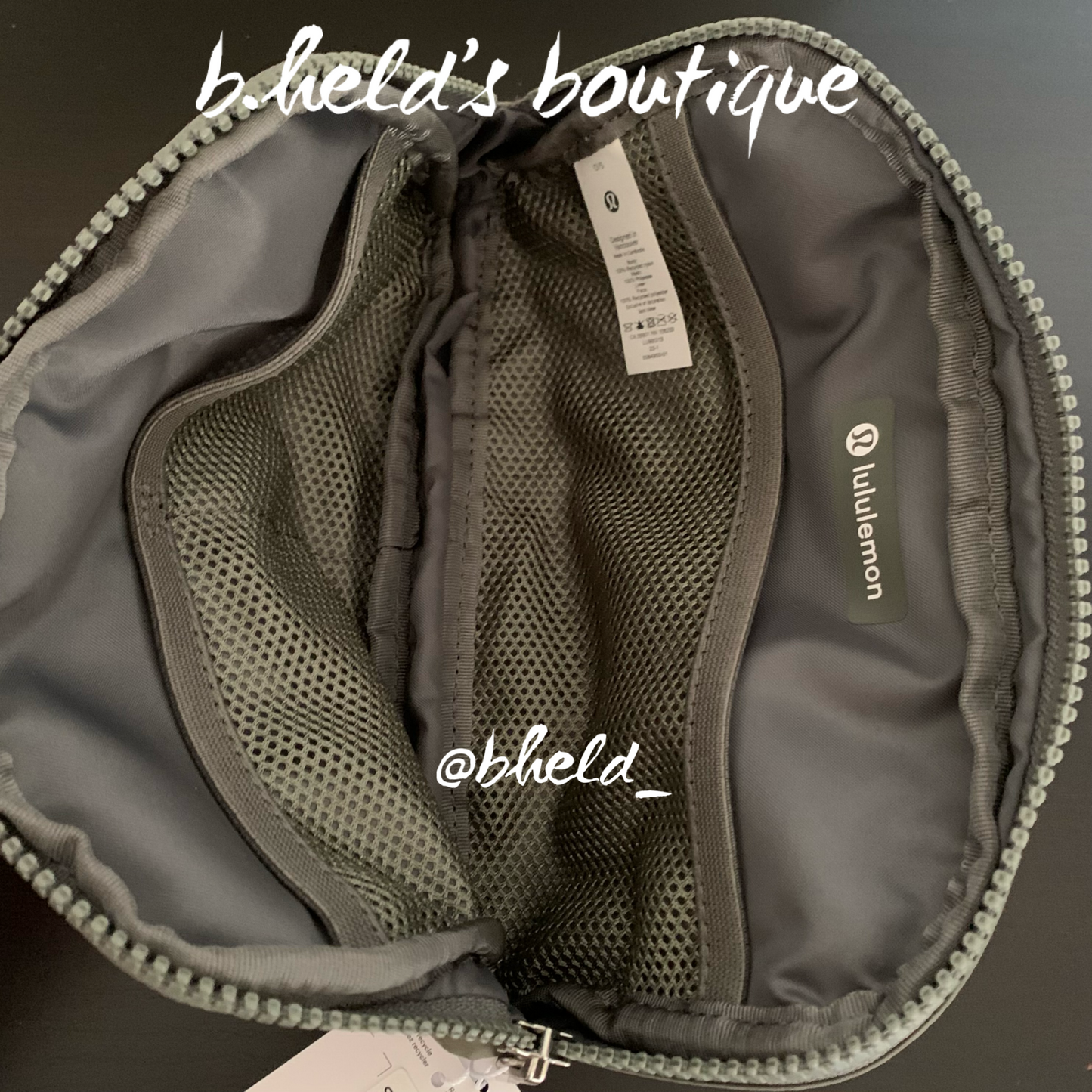 lululemon Everywhere Belt Bag (1 L) in Grey Sage, One Size