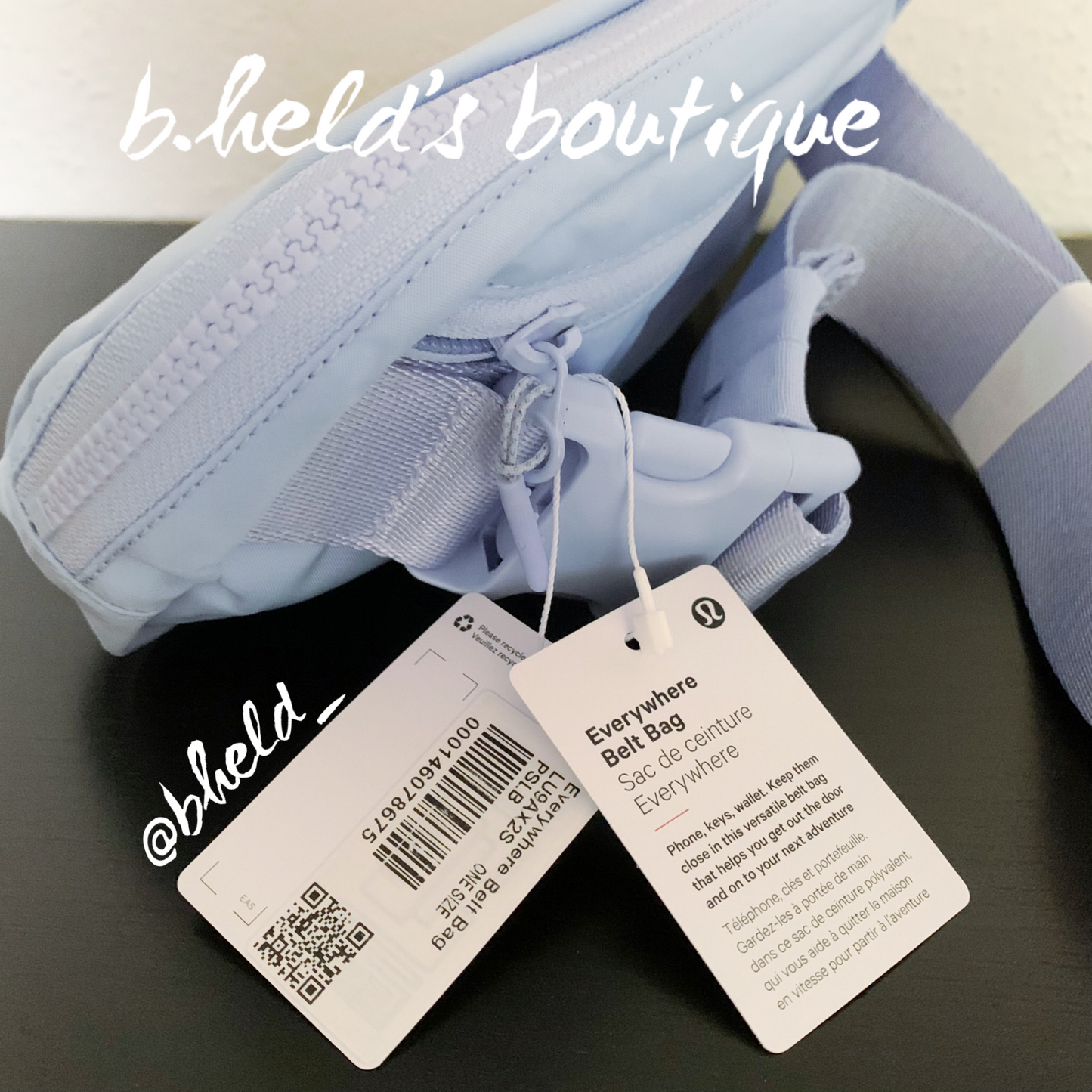lululemon Everywhere Belt Bag (1 L) in Pastel Blue, One Size