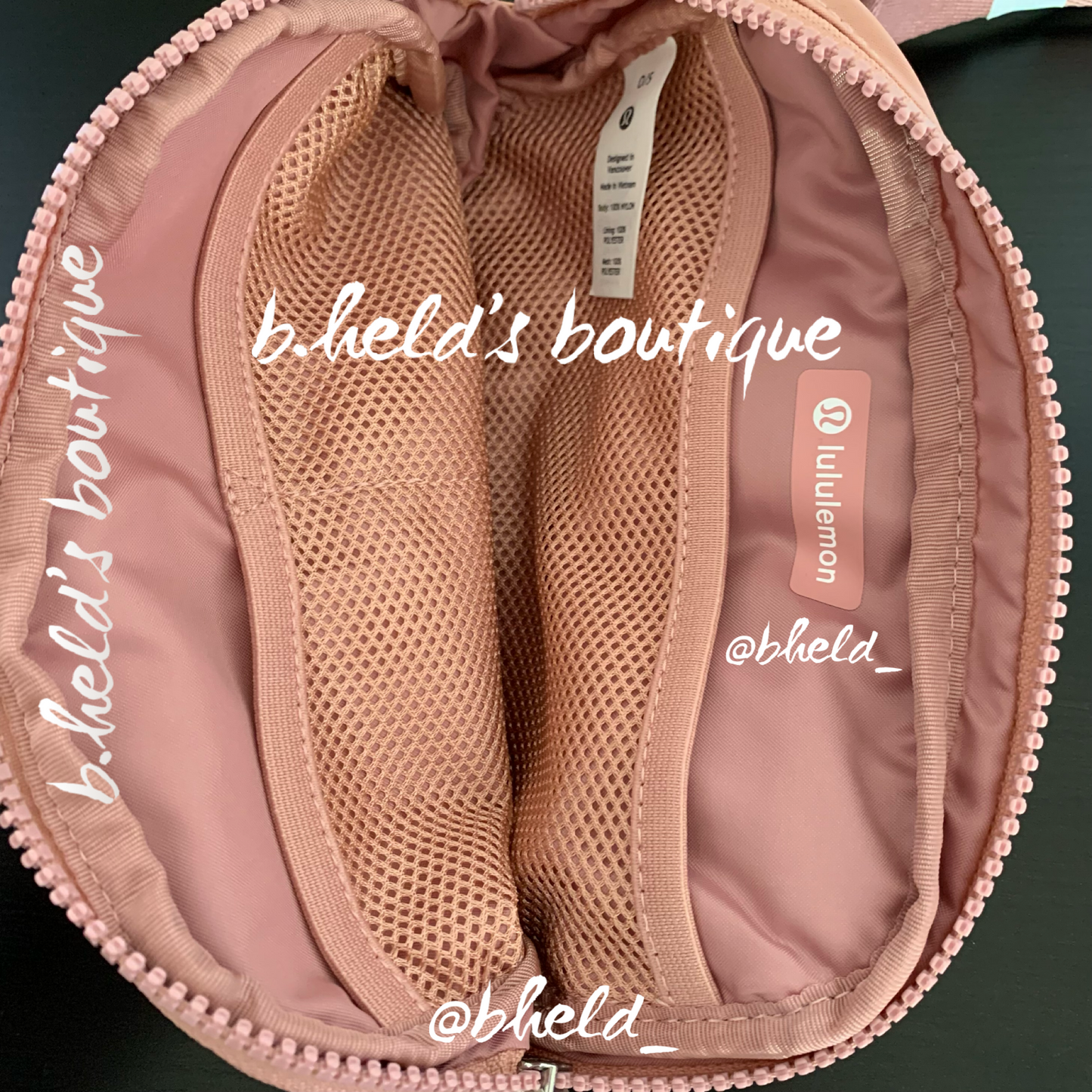lululemon Everywhere Belt Bag (1 L) in Pink Pastel, One Size