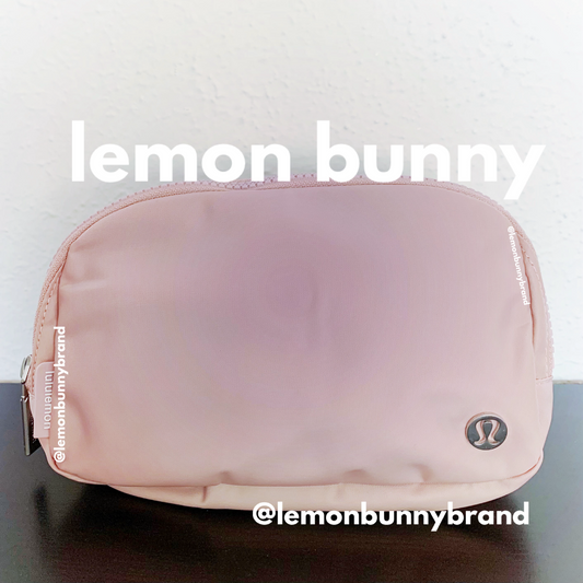 lululemon Everywhere Belt Bag (1 L) in Pink Pastel, One Size