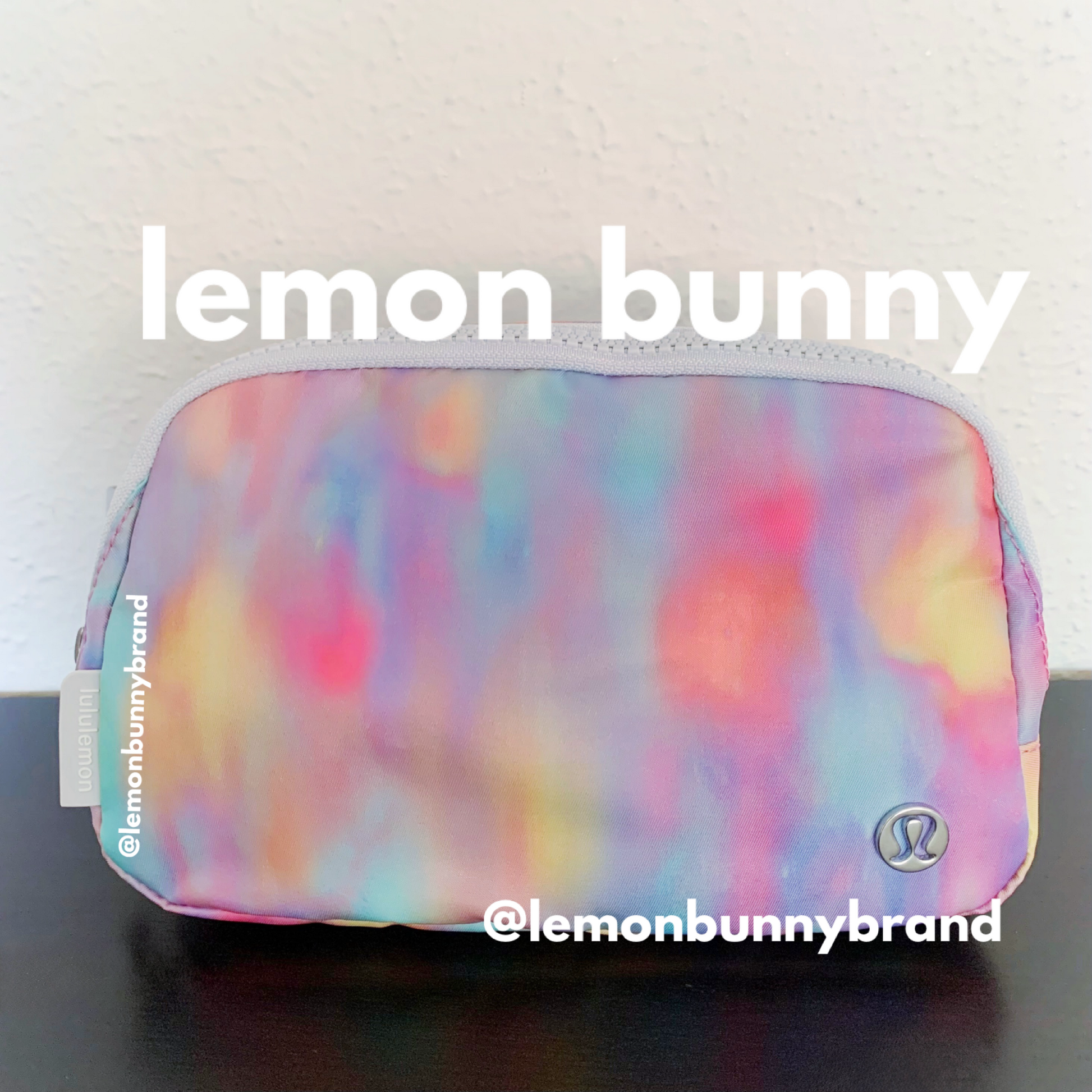 lululemon belt bag tie dye lemon bunny Curated Bundle: 8 lululemon Everywhere Belt Bags in Ombré