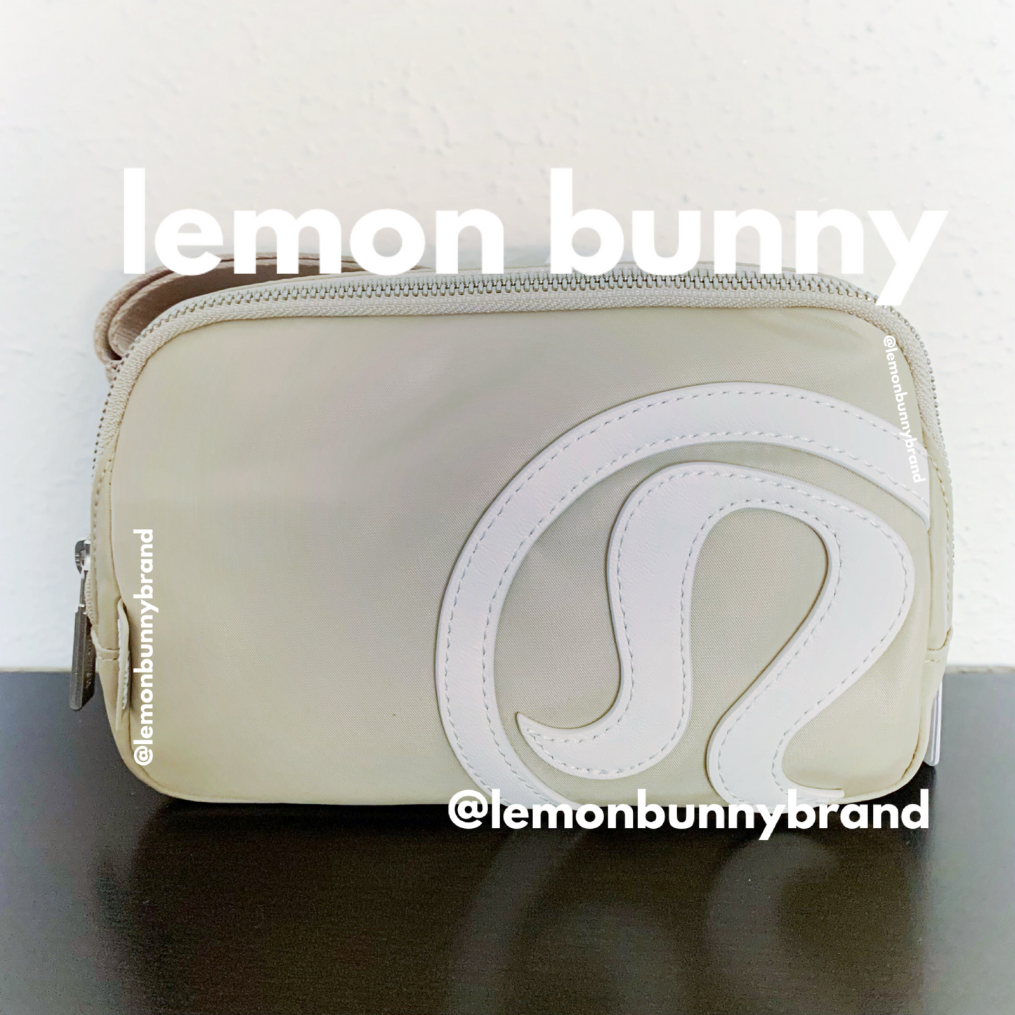 lululemon Everywhere Belt Bag (1 L) in Trench/White Opal, One Size