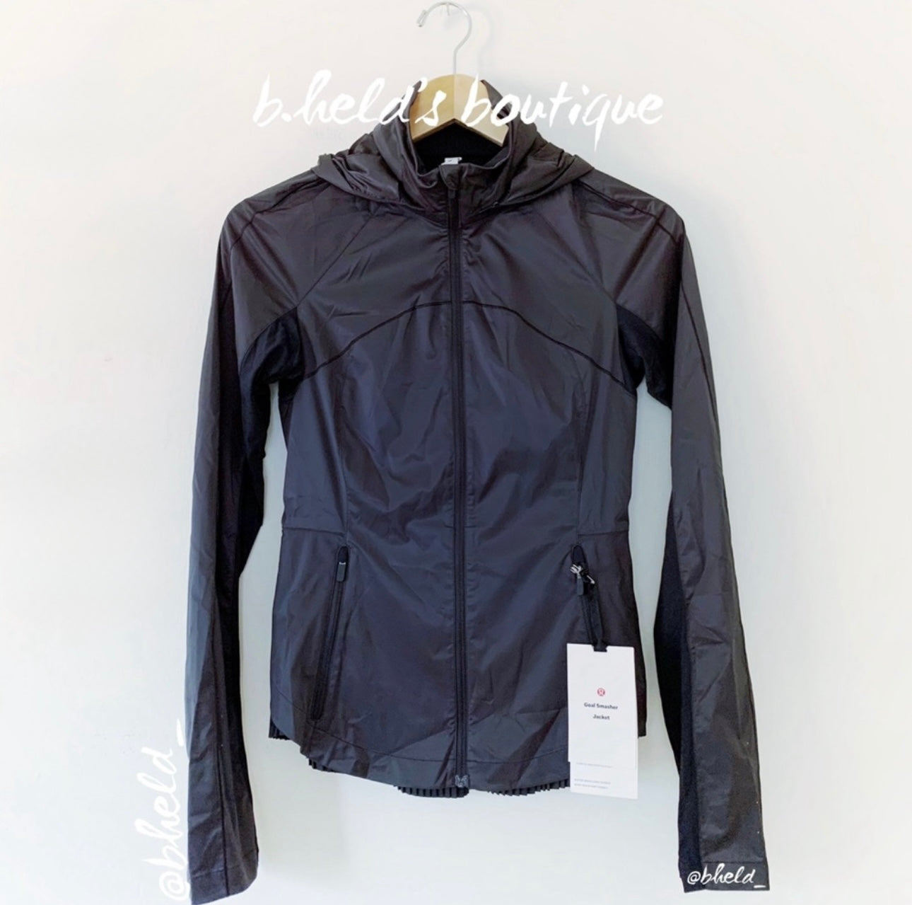 lululemon Goal Smasher Jacket in Black, Size 4