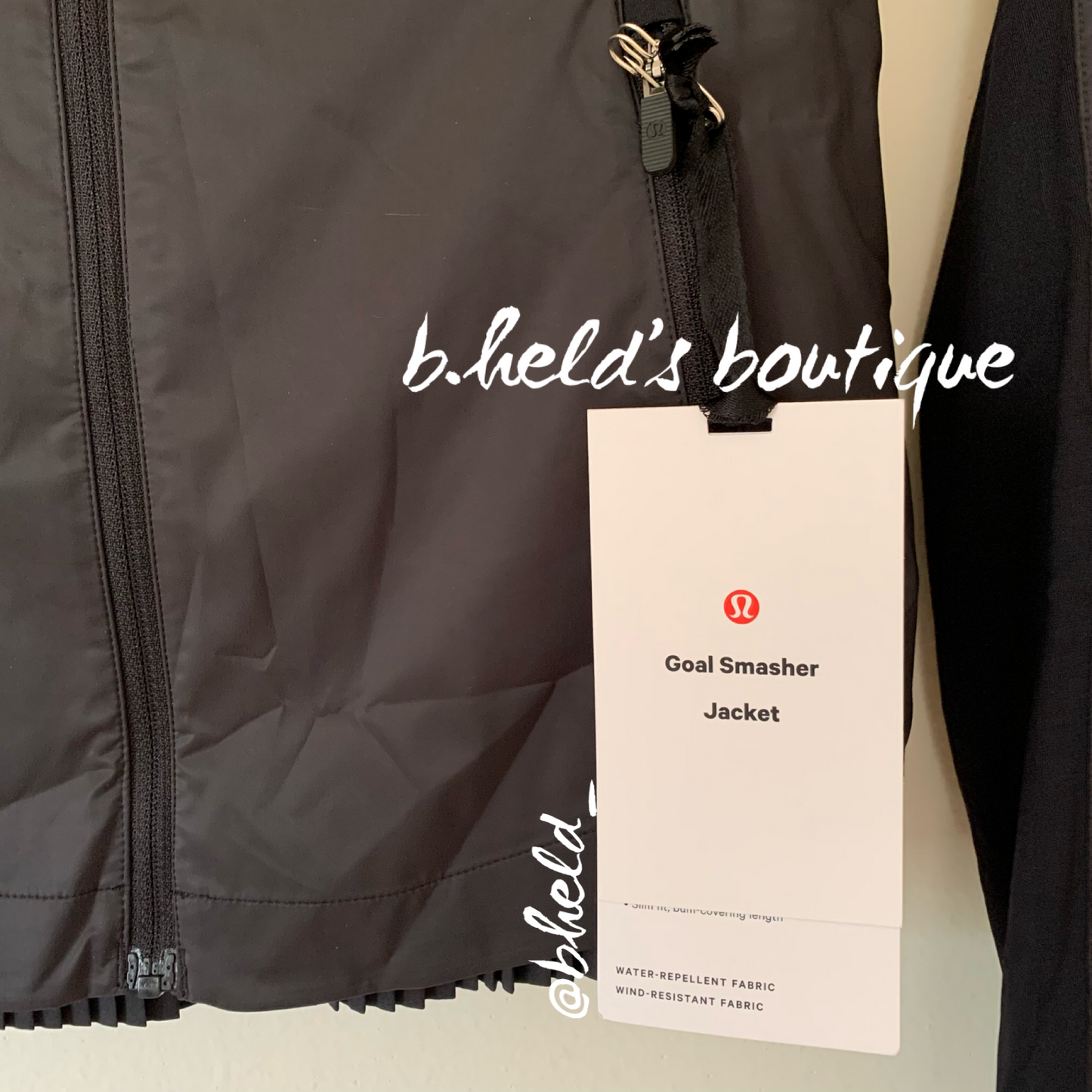lululemon Goal Smasher Jacket in Black, Size 4
