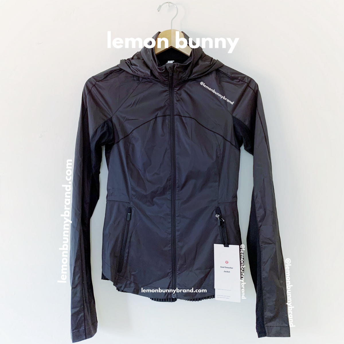 lululemon Goal Smasher Jacket in Black, Size 4