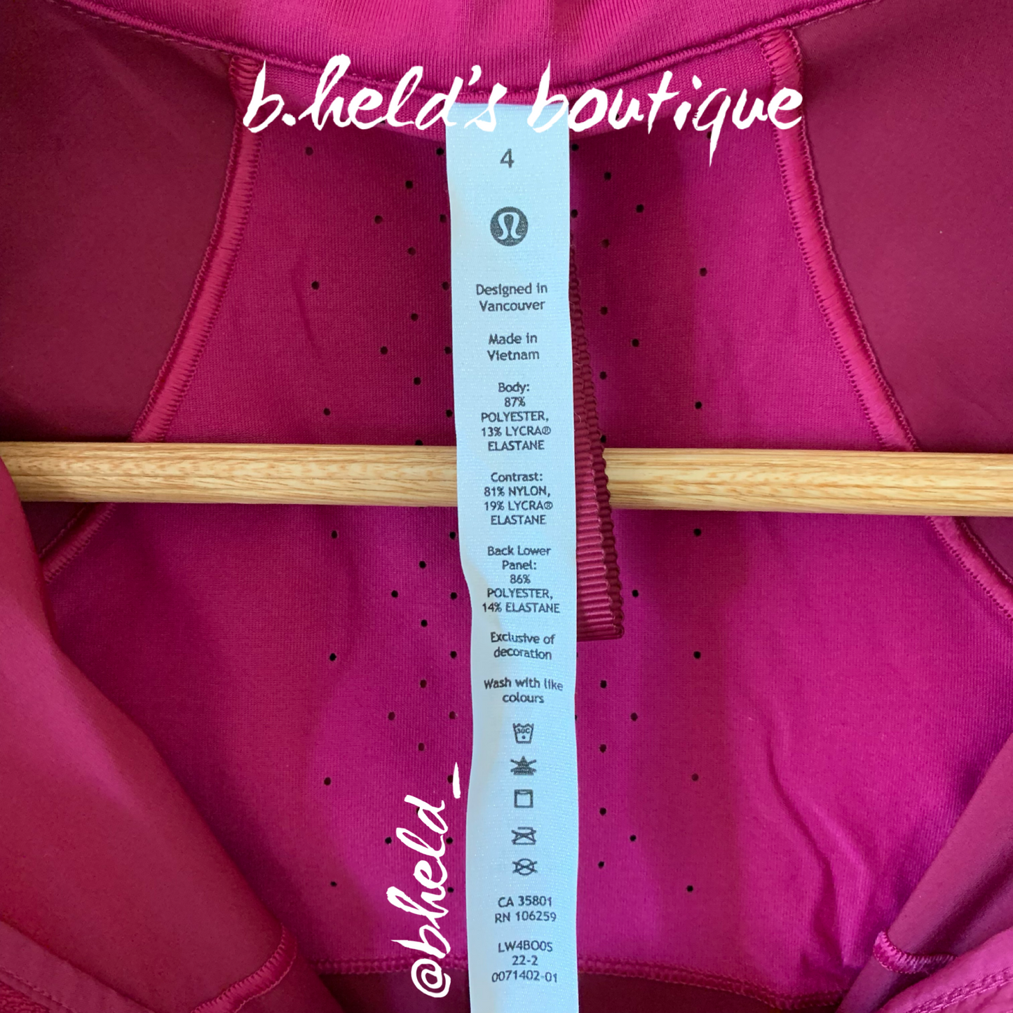 lululemon Goal Smasher Jacket in Magenta Purple, Size 4