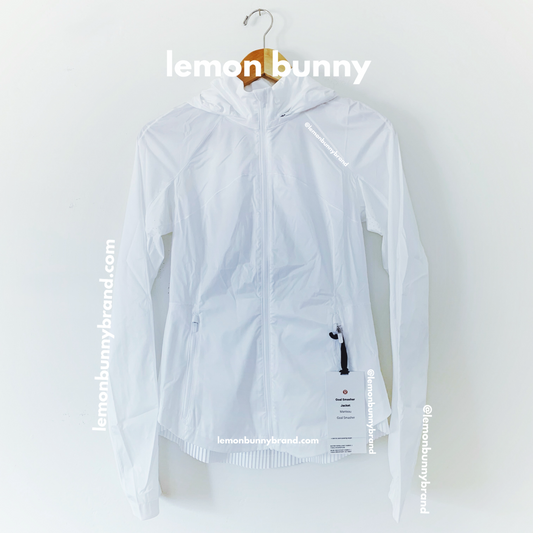 lululemon Goal Smasher Jacket in White, Size 6