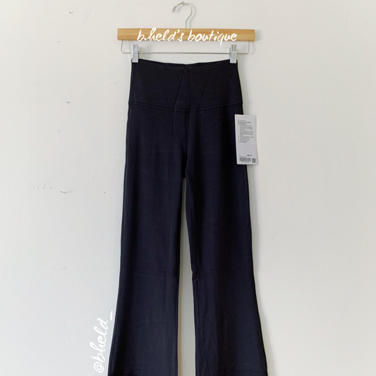 lululemon Groove Super High-Rise Flared Pant *Nulu in Black, Size 4 (Single-Lined)