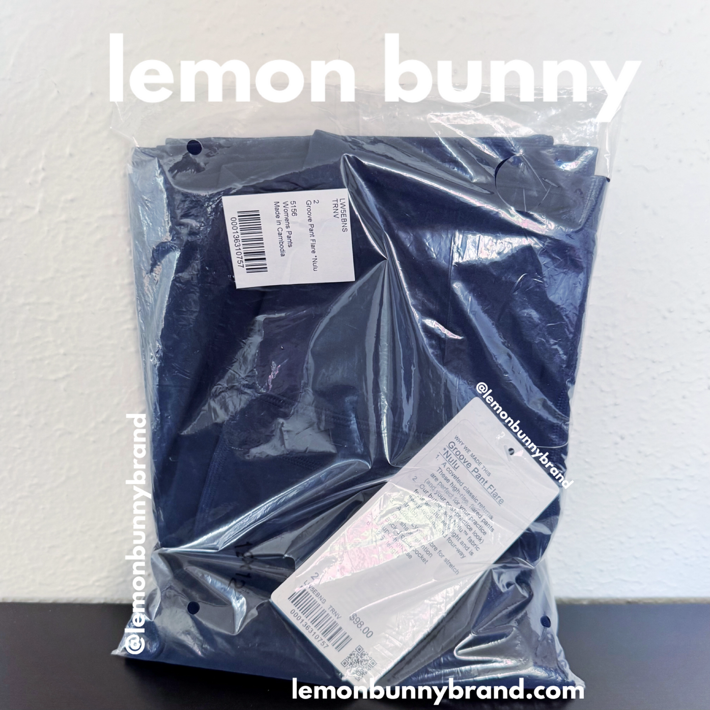 lululemon Groove Super High-Rise Flared Pant *Nulu in True Navy, Size 2 (Single-Lined) (Version 1)