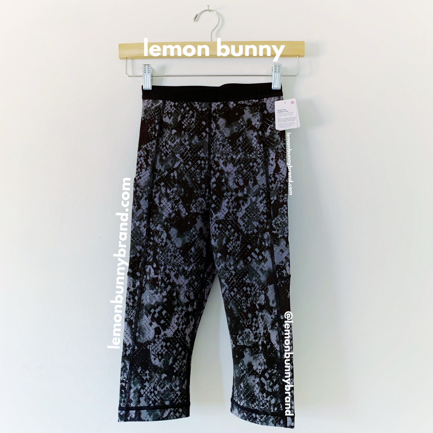 lululemon High-Rise Paddle Crop 15.75" in Hideaway Multi, Size 4