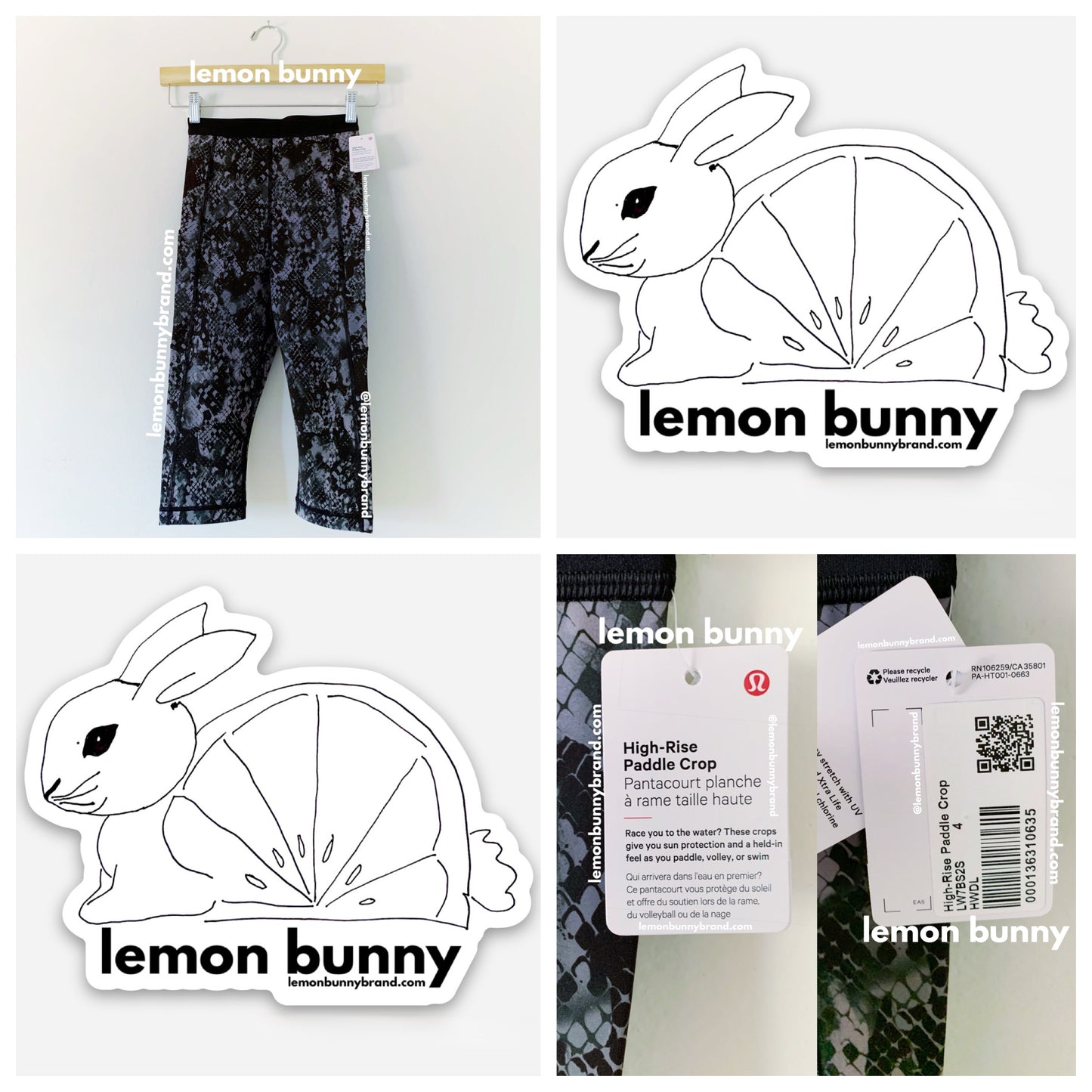 lululemon High-Rise Paddle Crop 15.75" in Hideaway Multi, Size 4