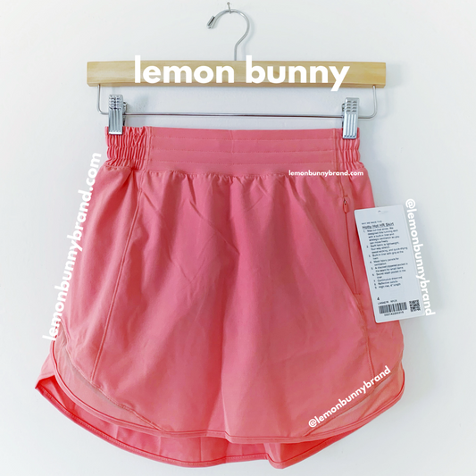 lululemon Hotty Hot High-Rise Skirt in Raspberry Cream, Size 4