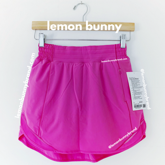 lululemon Hotty Hot High-Rise Skirt in Sonic Pink, Size 4