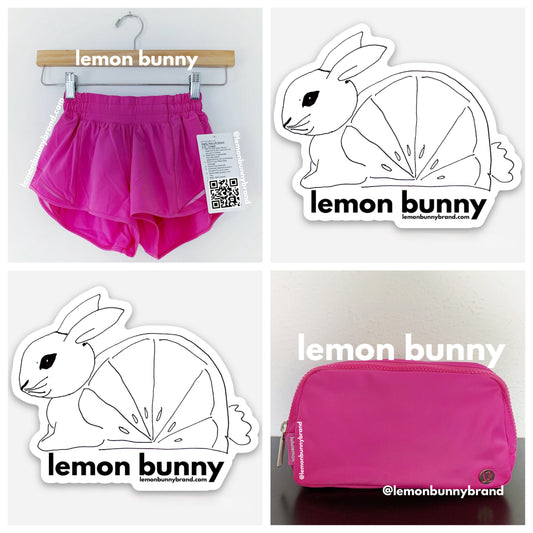 *lemon bunny Curated Bundle: 1 lululemon Hotty Hot Short & 1 Everywhere Belt Bag in Sonic Pink Barbiecore, Size 4