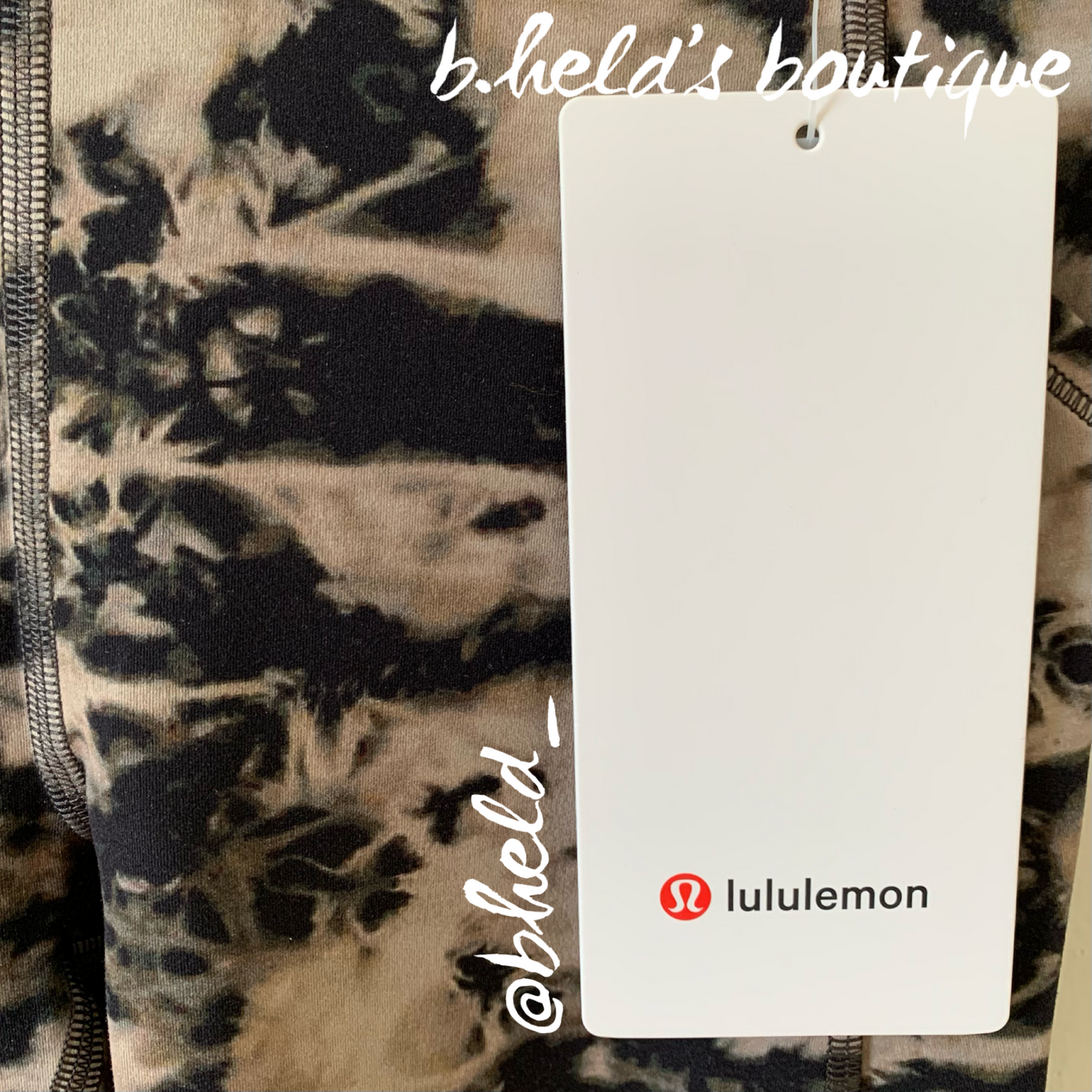 lululemon Invigorate High-Rise Tight 25" in Dispersed Light Raw Linen Multi, Size 4