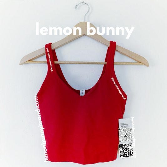 lululemon Lunar New Year Align Tank Top in Dark Red, Size 4
