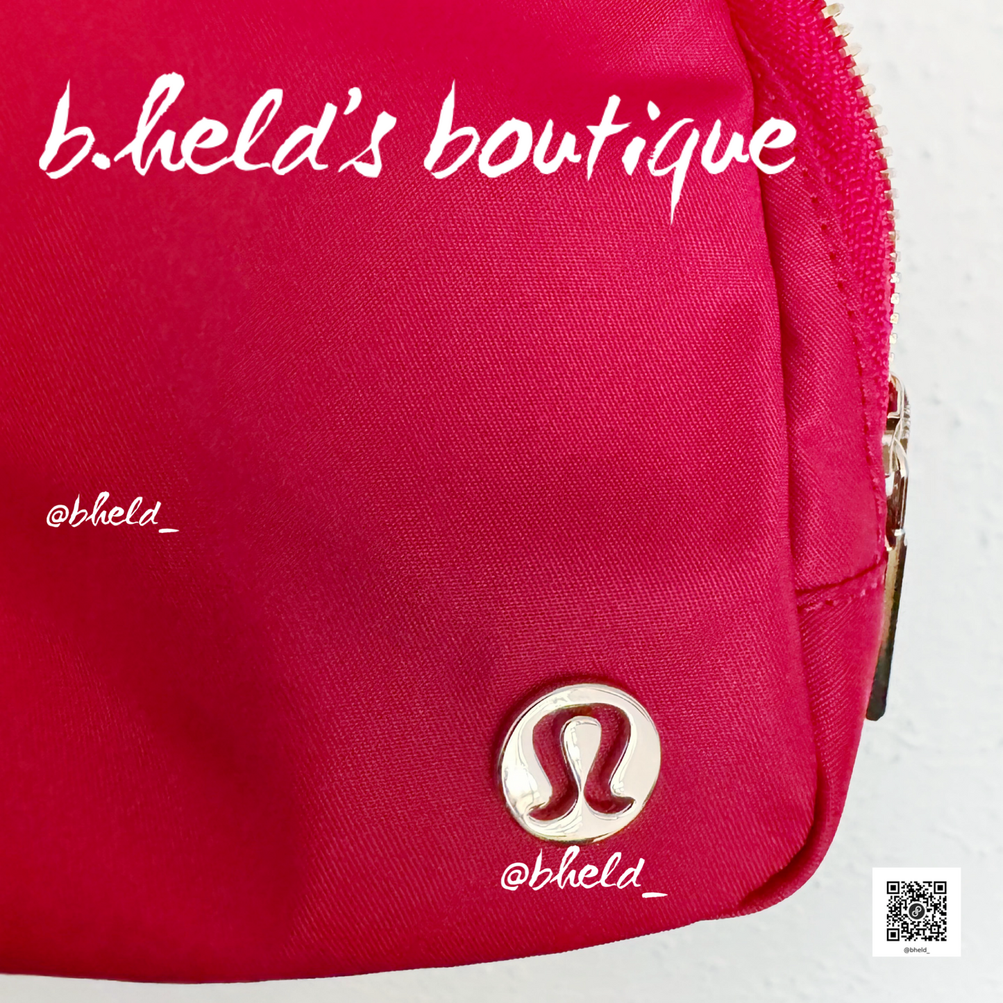 lululemon Lunar New Year Everywhere Belt Bag (1 L) in Dark Red/Gold, One Size
