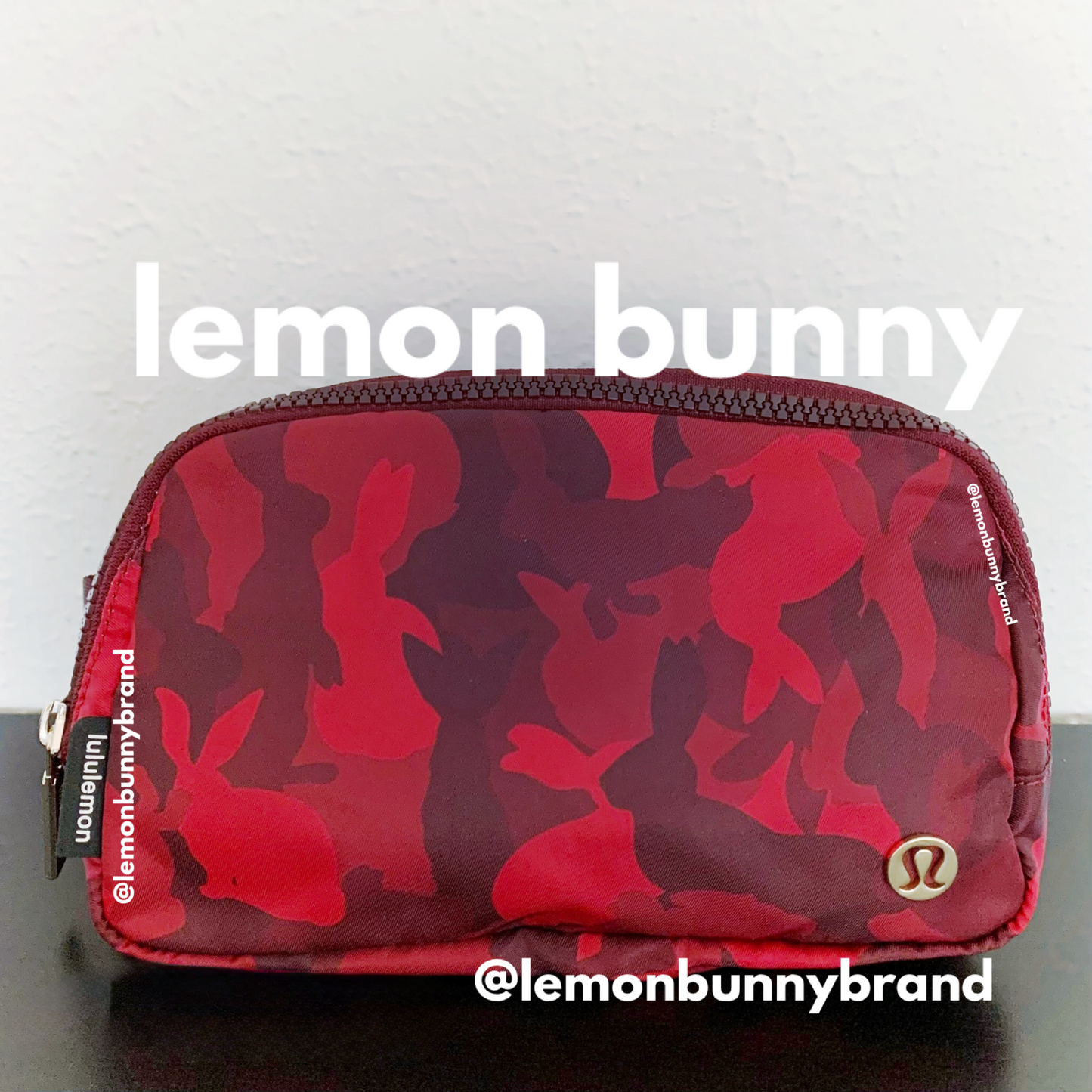lululemon Lunar New Year Everywhere Belt Bag (1 L) in Rabbit All Over Print Red Multi, One Size (Version 1)