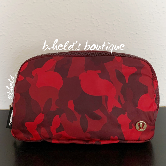 lululemon Lunar New Year Everywhere Belt Bag (1 L) in Rabbit All Over Print Red Multi, One Size (Version 2)