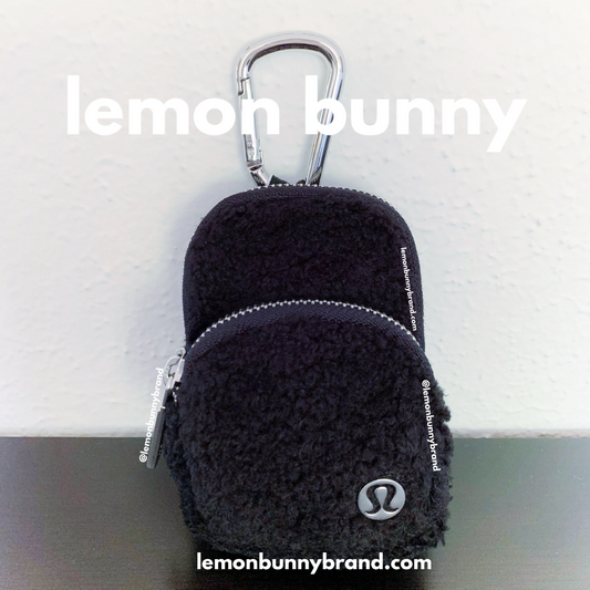lululemon Nano Clip-On Backpack *Fleece in Black, One Size
