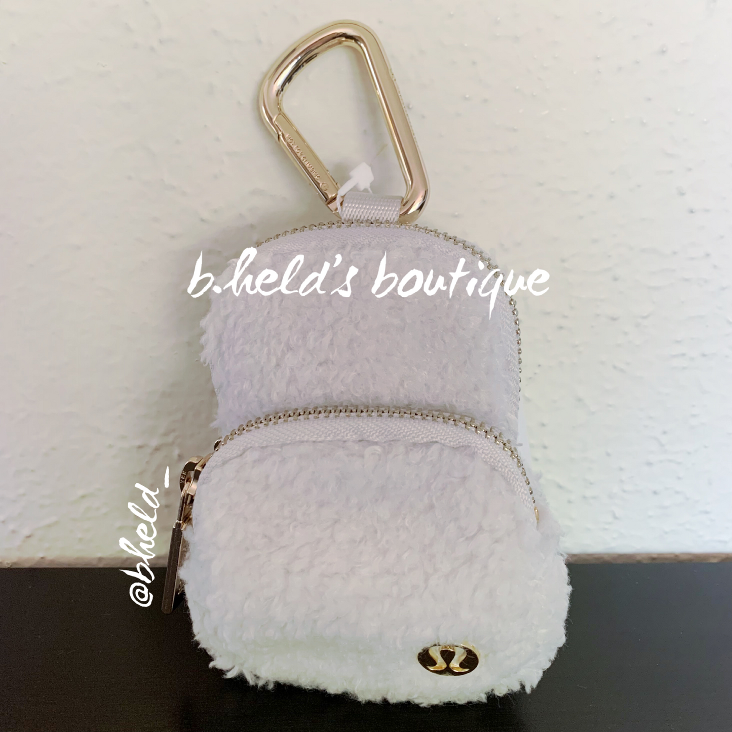 lululemon Nano Clip-On Backpack *Fleece in Light Ivory, One Size