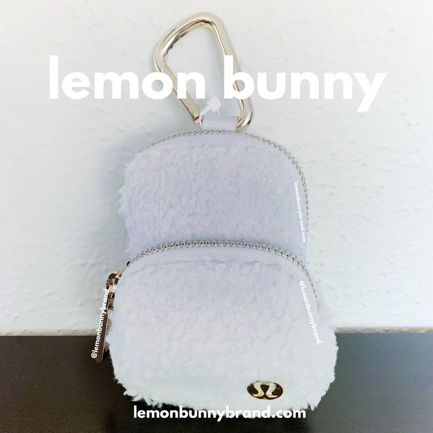 lululemon Nano Clip-On Backpack *Fleece in Light Ivory, One Size