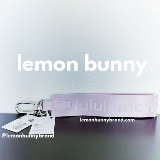 lululemon Never Lost Keychain (2023 Style) in Pink Peony/White Opal, One Size